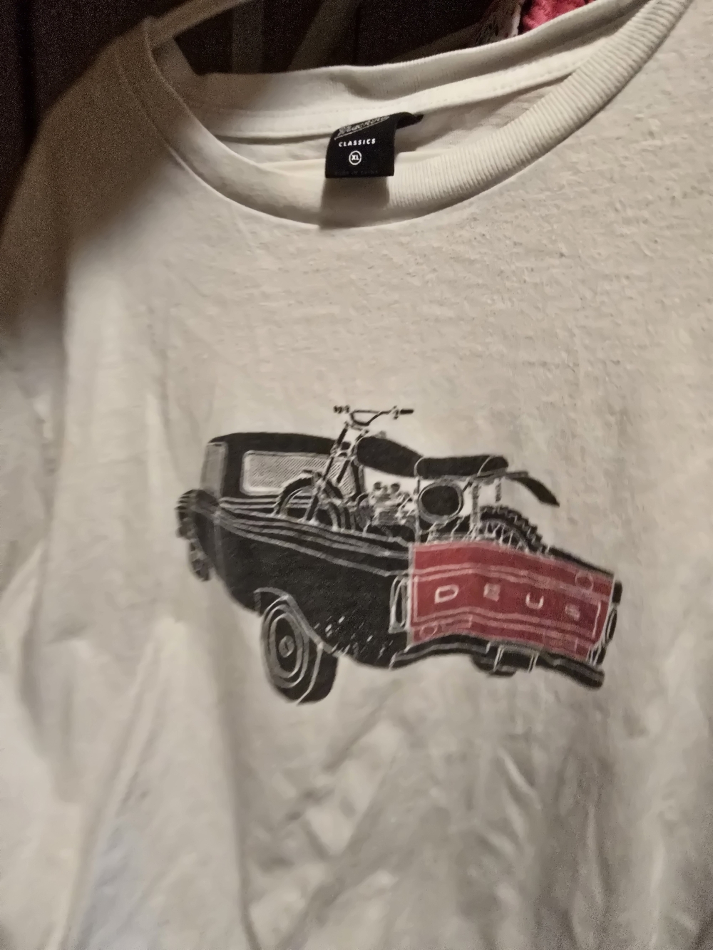 Deus Ex Machina White Graphic Tee - Men's Casual Shirt Xl - Picture 4 of 9